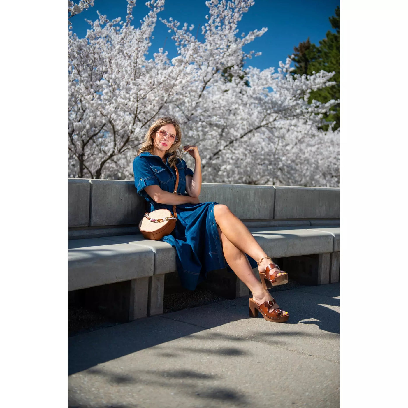 Denim Delight: The Perfect Iconic Shirt Dress for Fashionistas – Anna Rewick