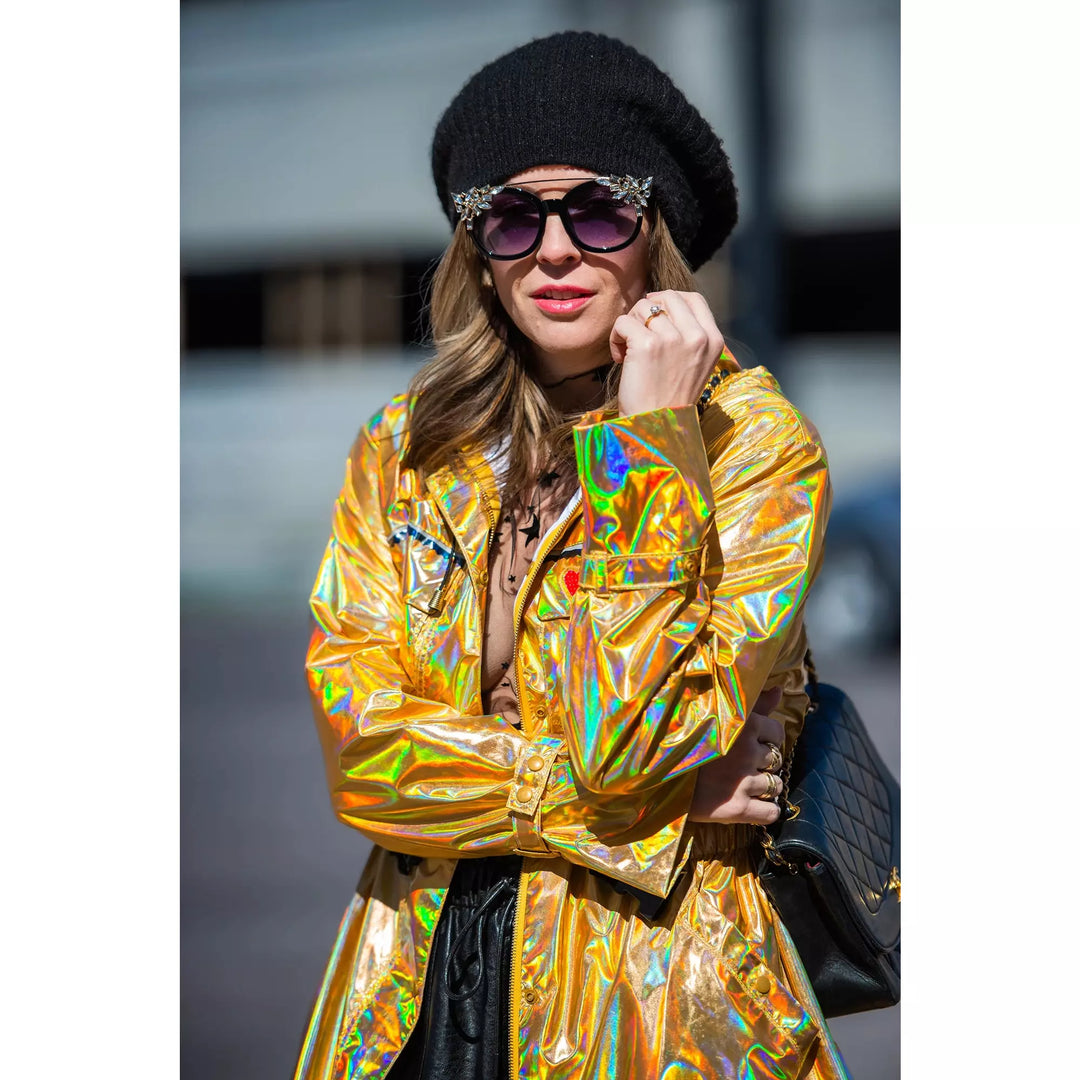 Women's Mid-Season Jacket In Gold - Place Your Order Today | Anna